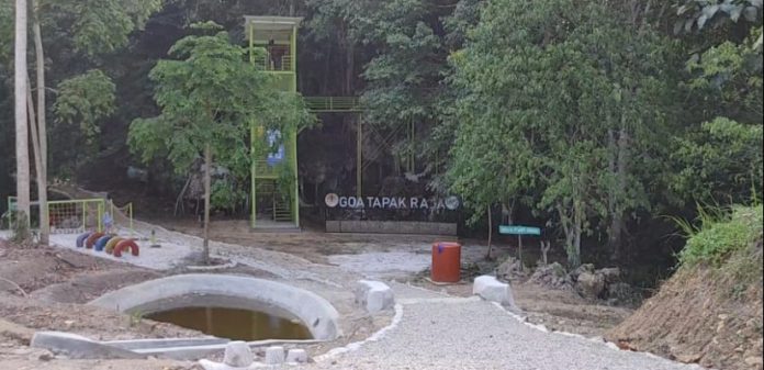 Goa Tapak Raja menjadi salah satu wisata unggulan di IKN