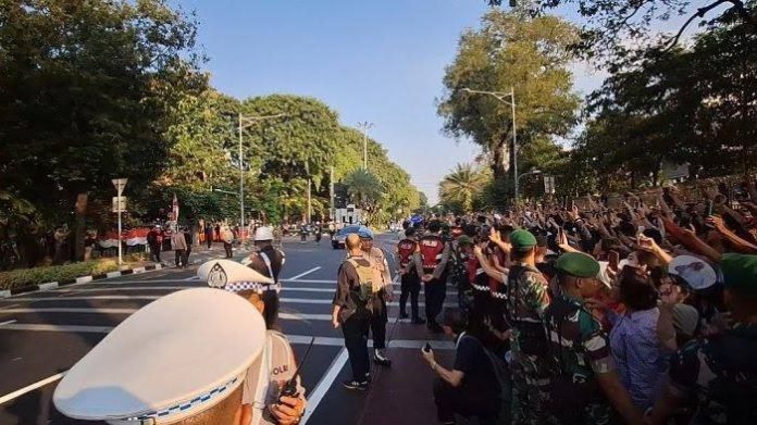 TNI Polri amankan Misa Paus Fransiskus di GBK