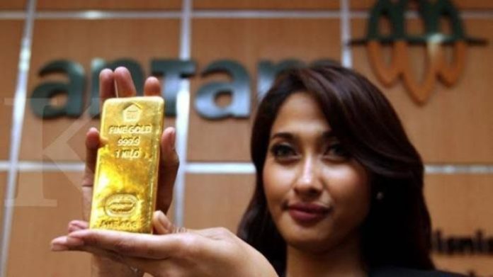 ilustrasi Emas Antam