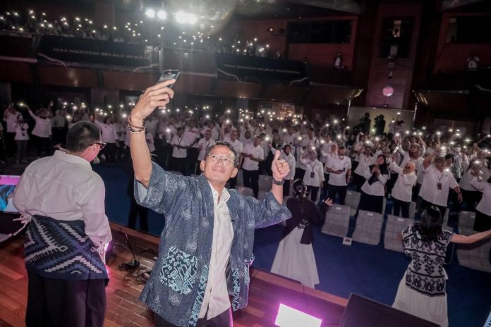 Menparekraf/Kabaparekraf Sandiaga Salahuddin Uno