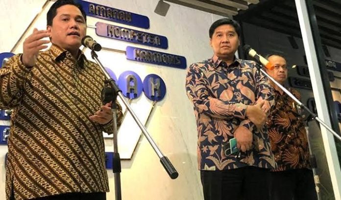 Erick Thohir & Maruarar Sirait